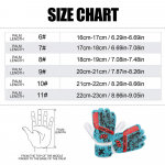 Professionaalsed v&auml;ravavahi kindad Jalgpallikindad Libisemisvastased Hingavad paksendatud Professionaalsed v&auml;ravavahi kindad s&otilde;rmede kaitseks 8