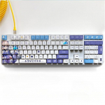 108 klahvi Genshin Impact Theme Keycaps PBT Anime klahvikork Mehaaniline klaviatuurikate Cherry MX-i mitme rollim&auml;ngu klaviatuuri kaunistus kingitus