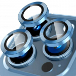 Kaamera kaitse metallr&otilde;ngas iPhone'ile 15 14 13 12 Pro Max/Samsung S24 Ultra S23 FE S22 Plus A15 A25 A35 A55 A05 A14 A34 A54 karastatud klaasist objektiivi kate iphone 11 roheline