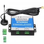 GSM uksev&auml;ravavaja kaugjuhtimispult sisse/v&auml;lja l&uuml;liti tasuta k&otilde;ne SMS-k&auml;sk Antenni juhtimine Stabiilse signaali tugi 850/900/1800/1900MHz must