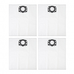 4 tk m&auml;rg-kuivtolmuimeja filterkotid mittekootud kangast rebenemiskindlad tolmuimeja filterkotid K-le