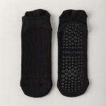 Joogasokid Naiste Professionaalsed Silikoonist Libisemisvastased Fitness Tantsud Spordisokid Puuvillased hingavad sisetreeningsokid Pilatese sokid p&otilde;randale