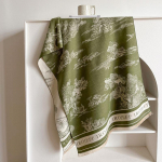 Moodne naiste paksendatud sall - Klassikaline geomeetriline muster, pol&uuml;ester, mitteelastne, kootud, tuulekindel ja soe &scaron;all vabaaja v&auml;ljas&otilde;itudeks 180*65cm hall v&auml;rv