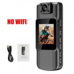 4K HD Wifi minikaamera k&auml;eshoitav tagumine klamber Seaduskaitse IR Night Vision nutikas digitaalne videosalvesti Kaasaskantav kerekaamera autosalvesti No Wifi Mini Cam