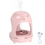 Anti Gravity &otilde;huniisutaja &ouml;&ouml;valgusega 700 ml veetilkniisutaja vaikne &otilde;huniisutaja 360 roosa