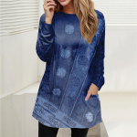 Naiste dressipluver, aktiivne spordir&otilde;ivaste taskutr&uuml;kiga vabaajaline &uuml;mara kaelusega pikkade varrukatega topp, mikroelastne s&uuml;gis-talv XXL lilla