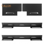 Tuulekaitse Blackstone Griddle'i 17&ndash;36-tollise tuuleklaasi komplekti, 4 roostevabast terasest tuuleklaasi komplekti, mille magnetivaba paigaldust ei ole v&otilde;imalik paigaldada ventileeritava ruudustiku kilp 17inch