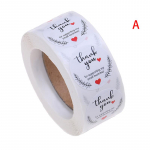 500 TK Kaasaskantavad pitsatid Sildid Sildid Kleebised Scrapbooking Universal Round T&Auml;NAN kleebised