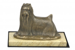 Yorkshire Terrier, Yorkie - dog figurine, dog silhouette figurine, trophy for Art-Dog dog show exhibition