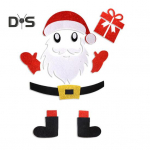 J&otilde;uluuksekleebised J&otilde;uluvana P&otilde;hjap&otilde;dravilt Dekoratiivsed kleebised Ise ise j&otilde;ulukaunistusaknakleebised ustele Akende seinad G