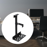 Computer Case CPU Holder Host Stand Space Saving Practical under Desk Mount Tower valge