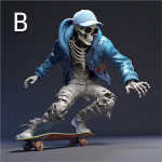 Halloweeni lahedad luukere kujukesed, 2024. aasta uus minikujuke pealuuvaigust, Halloweeni kodukontori skelett Laua nukuvaigust k&auml;sit&ouml;&ouml;