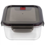 ZWILLING Gusto - Hermeetiline s&auml;ilituskarp (Ristk&uuml;likukujuline 1400 ml) - Borosilikaatklaas