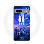 Coque Maniacase pour Google Pixel 7a BTS groupe symbol army