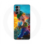 Coque Maniacase pour Samsung Galaxy A04s super mario bros film luigi