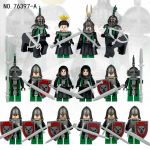 16tk MOC Medieval King Knight s&otilde;durnuku ehitusklotsid