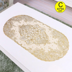40 * 84 cm Vintage tikitud pitsist ristk&uuml;likukujuline laudlina pulmapeoks Kodune lauakaunistus S C