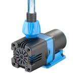 6000L/H Sukeldatav veepump - Muutuva sagedusega veepump Siinuslaine tehnoloogia &Uuml;livaikne DC DP6000 EU Plug must