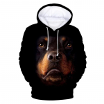 Naljakad Husky 3D-prindiga kapuutsid Meestele Riided Armsad Loomakoerad Graafilised dressipluusid Vabaajar&otilde;ivad Naiste Pullovers Spordidress S