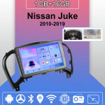 Android Carplay autoraadio Nissan Juke 2010-2019 multimeediumipleieri peakomplekti stereo-GPS-i navigatsioonis&uuml;steemile BT WIFI 2+32GB 1+16GB,A