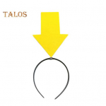 Punase noolega peapael Halloweeni pidu Naljakas trikk Rekvisiidid Juuksepael Nooles&uuml;mbol Kaunistus Mitmek&uuml;lgsed juukseaksessuaarid punane