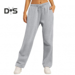 K&otilde;rge v&ouml;&ouml;kohaga naiste p&uuml;ksid sirge laia s&auml;&auml;rega dressip&uuml;ksid taskutega tavalise l&otilde;ikega &uuml;hev&auml;rvilise disainiga S