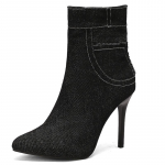 Moodsad naiste poolsaapad Seksikas t&auml;pivarba must sinine l&uuml;hike saapa k&otilde;rge kontsaga t&otilde;mblukuga tantsupeokingad Daami suur suurus 45 uus 2024 s&uuml;gis 34 beež