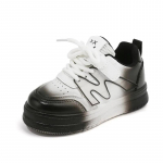 Tennised Laste Spordijalatsid 24 S&uuml;gisene Trend Pl&auml;tud Mood T&uuml;drukute Kingad &Uuml;likooli Laste Tossud Poiss Pehme Tall Vabaajajalatsid Rula 21insole13.5cm must