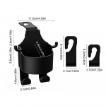 Universaalne auto istme peatoe konks Hoiu riidepuu Auto S&otilde;iduki tagaistme korraldaja hoidik Auto interj&ouml;&ouml;ri tarvikud