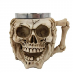 3D pealuu tass Halloweeni p&otilde;nevuskarika kaunistus pealuu tass Halloweeni kaunistus vaik skelett kummitus kruus kohvitass Halloweeni kingitus 301-400ml