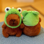 Multifilmi eemaldatav maasika konnam&uuml;ts Capybara nuku v&otilde;tmehoidjad naistele armsad pl&uuml;&uuml;sist loomingulised ripatskingitused A4