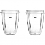 24Oz tassid Nutribulleti tarvikute jaoks 600W 900W blenderi mahlapressi mikseri asendusosad(2 pakk) CHINA