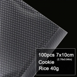 100 tk k&ouml;&ouml;gitoidu vaakumkinnituskott Sous Vide toidus&auml;&auml;stja hoiustamisvaakumpakendite kotid K&ouml;&ouml;gitarvikud BPA-vaba