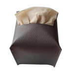 Dekoratiivne n&auml;or&auml;tikukuubiku paberist korraldaja Veekindel kokkupandav disain, kergesti puhastatav salvr&auml;tikukarbi kaanepaberi jaotur pruun