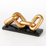 Kerge Luksuslik Loominguline Abstraktne Kunst Keti Ornamendid Disainer Moodne Modell Tuba M&uuml;&uuml;gib&uuml;roo Kontori pehmed kaunistused