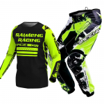 motokrossi k&auml;igukomplekt lastele 4 5 6 7 8 9 10 11 12 13 aastat Noor laps Mootorrattapoiss t&uuml;druk Jersey Pant Kits v&otilde;istluskost&uuml;&uuml;m Off-road Enduro MX MTB S-20