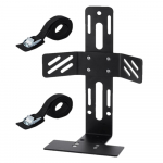 Haljastushaagise vesijahuti rack 5 galloni terasest veejahuti &auml;mbrihoidja Vesijahuti hoidiku kannuhoidja haagiste jaoks must