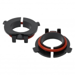2tk H7 LED esitule pirni adapter must Retaine Socket aluse kinnitus Kia jaoks Nissan LIGHT Socket autotarvikute jaoks CHINA