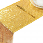 Sequin Table Runners Kuldne lauajooksja peoks Glitter Lauajooksja Pikad laudlinad pulmadeks S&uuml;gis 30x180cm kuld