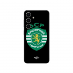 Coque Samsung Galaxy S25 Plus SCP SPORTING PORTUGAL FOND NOIR Maniacase