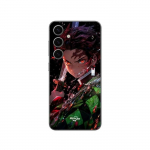 Coque Samsung Galaxy S25 Plus Demon Slayer Tanjiro Kamado &eacute;nerv&eacute; manga anime Maniacase