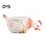 Kuke istutusmasin mahlane lillepott Loov kuju Vastupidav konstruktsioon Suure suurusega mitmeotstarbeline aia istutuspott Cock