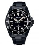 SEIKO PROSPEX P&auml;ikeseenergial t&ouml;&ouml;tav SCUBA Roostevabast terasest Safiirklaasiga Meeste k&auml;ekell SNE599P1 must