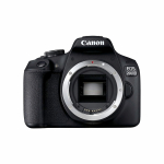 Canon EOS 2000D peegelkaamera kere must
