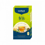 Leeford Detoxifying Kahwa rohelise tee kotid, 30 teekotti | Rohelise tee immuunsuse tugevdaja roosa soola, tulsi, kardemoni ja kaneeliga