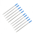 10TK Premium Metallist Pastapliiatsi T&auml;itepulgad Sinine Must Tint T&auml;itepulgad 115mm Asenduspastapliiatsi T&auml;itepulgad 1mm Otsikuga Pastapliiatsi T&auml;itepulk must