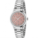 Gucci YA1265033 G-Timeless roosa numbrilauaga naiste k&auml;ekell 32