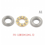 F6-12M F8-16M F10-18M Miniatuursed miniaksiaalsed tasapinnalised t&otilde;ukej&otilde;u kuullaagrid 6*12*4.5mm