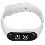 LED-puuteekraaniga elektrooniline k&auml;ekell Kummist k&auml;ev&otilde;ru digitaalne spordik&auml;ekell poistele, t&uuml;drukutele, meestele