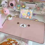 Kawaii Armas Ins stiilis hiirematt Originaalne Kass &Uuml;lisuur Nahast Veekindel Lauamatt Kontorisse &Otilde;ppimiseks &Uuml;hiselamusse Arvuti Klaviatuuri Matt 40x70cm